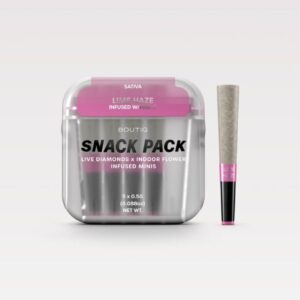 BOUTIQ SNACK PACK LIVE DIAMONDS 2.5G MINIS – BISCOFF INFUSED W / PINK Z